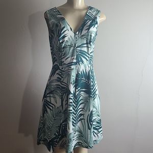 NWOT H&M Leaf Dress Size M